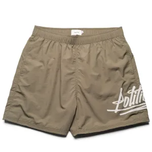 Politics Sterling Shorts - Military Green