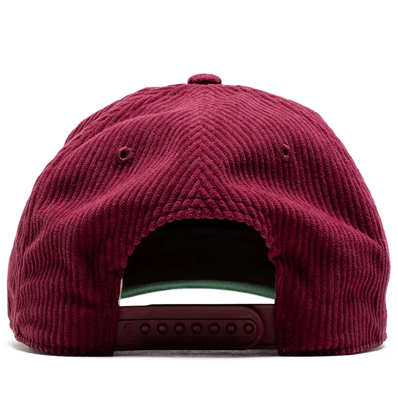 Politics x '47 Corduroy Hitch Snapback - Maroon