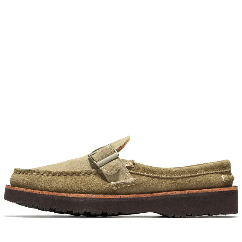 Politics x Easymoc Easy Buckle Moc - Olive/Stone Suede