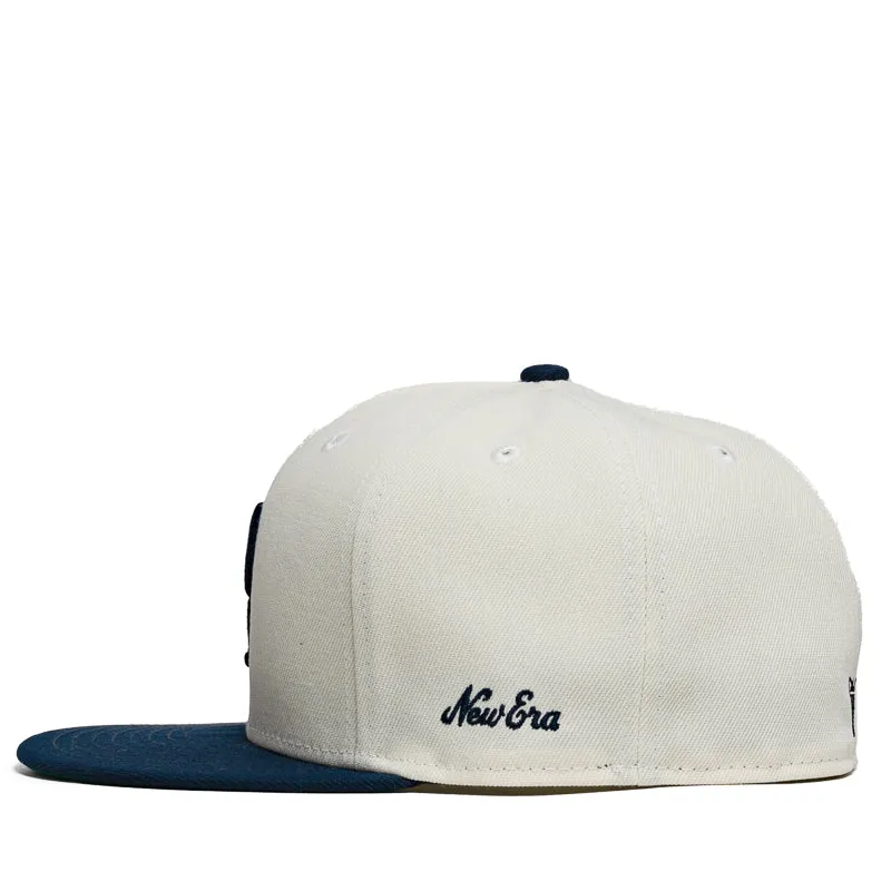 Politics x New Era 59FIFTY Fitted Hat - Chrome/Oceanside