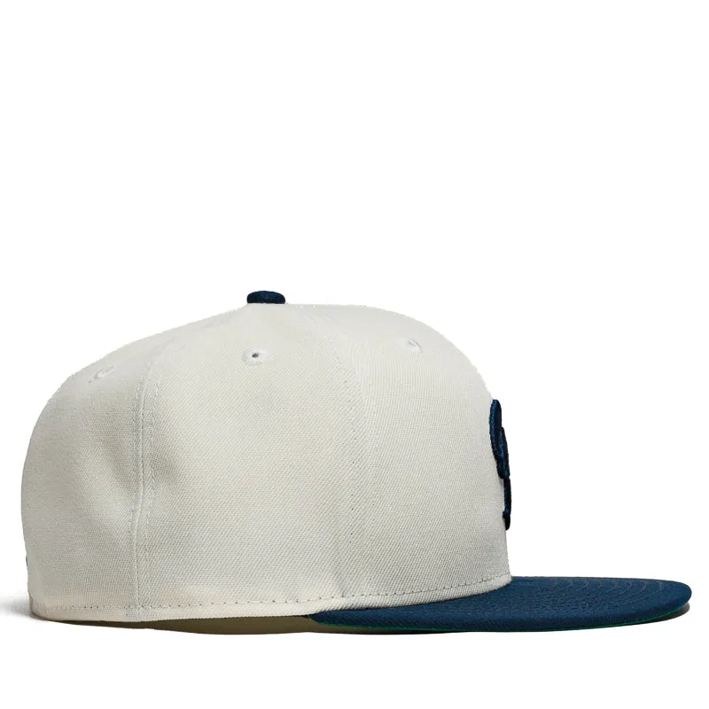 Politics x New Era 59FIFTY Fitted Hat - Chrome/Oceanside