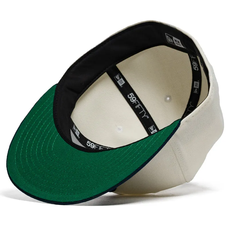 Politics x New Era 59FIFTY Fitted Hat - Chrome/Oceanside