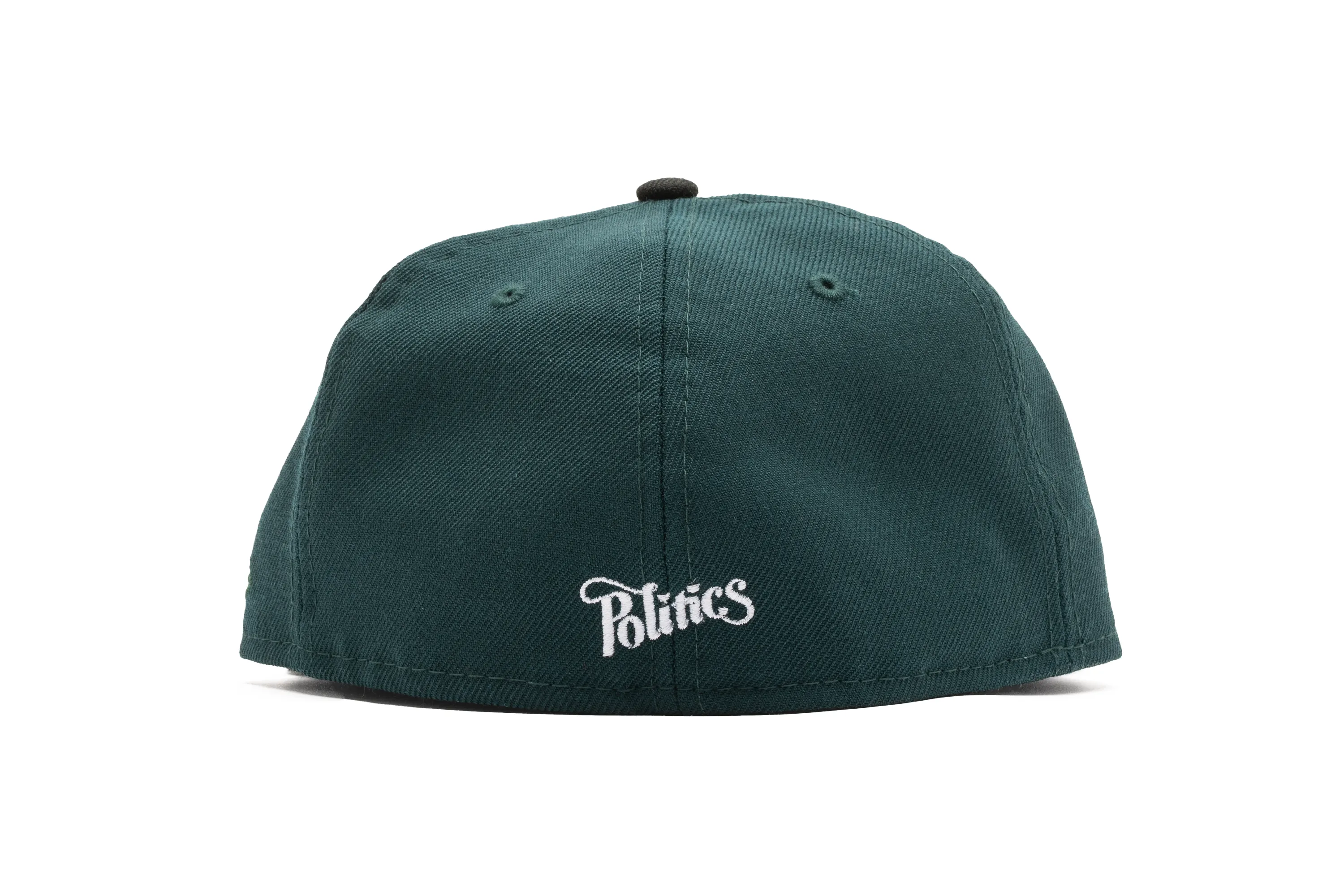 Politics x New Era 59FIFTY Fitted Hat - Green/Black
