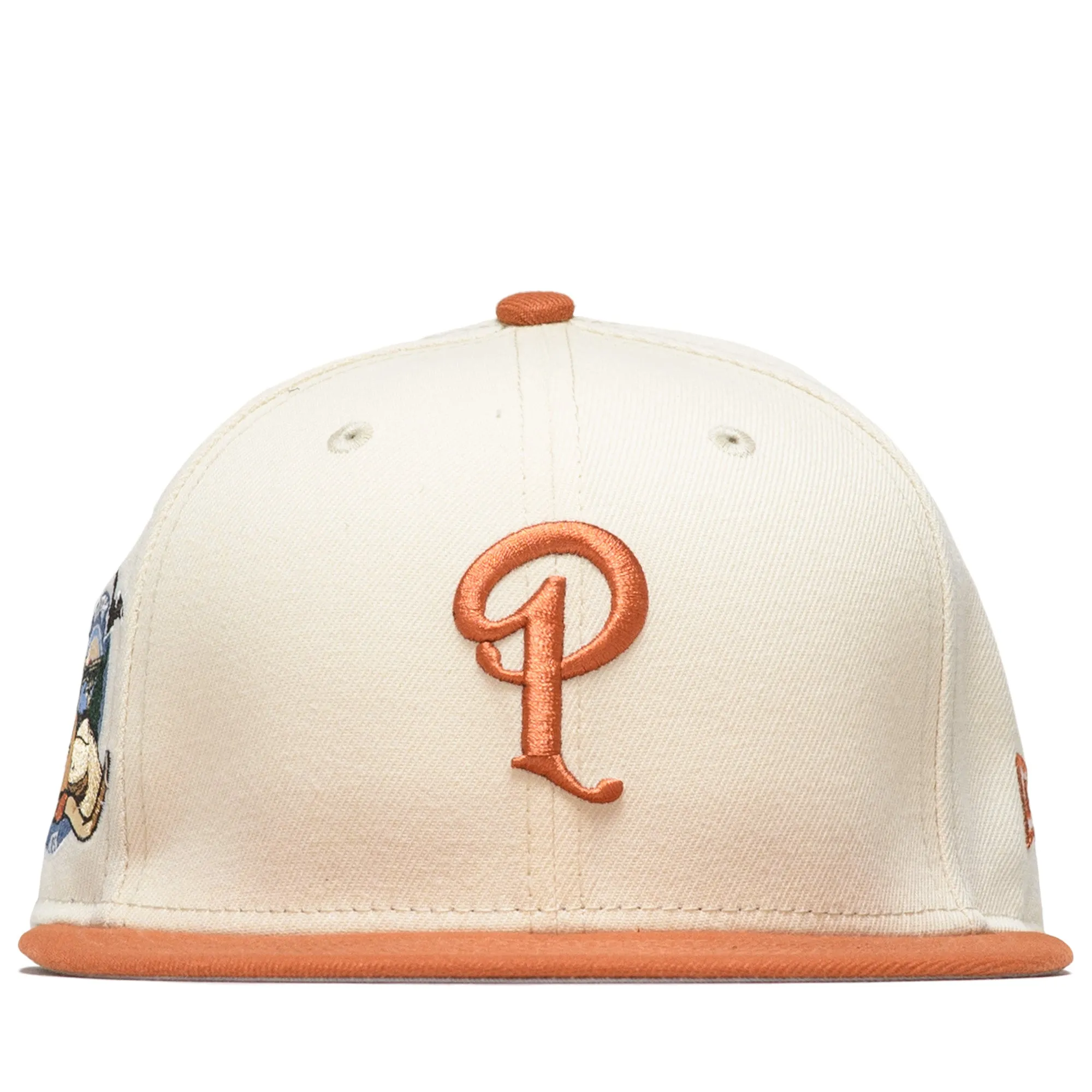 Politics x New Era City Series 59FIFTY Fitted Hat - Cream/Rust