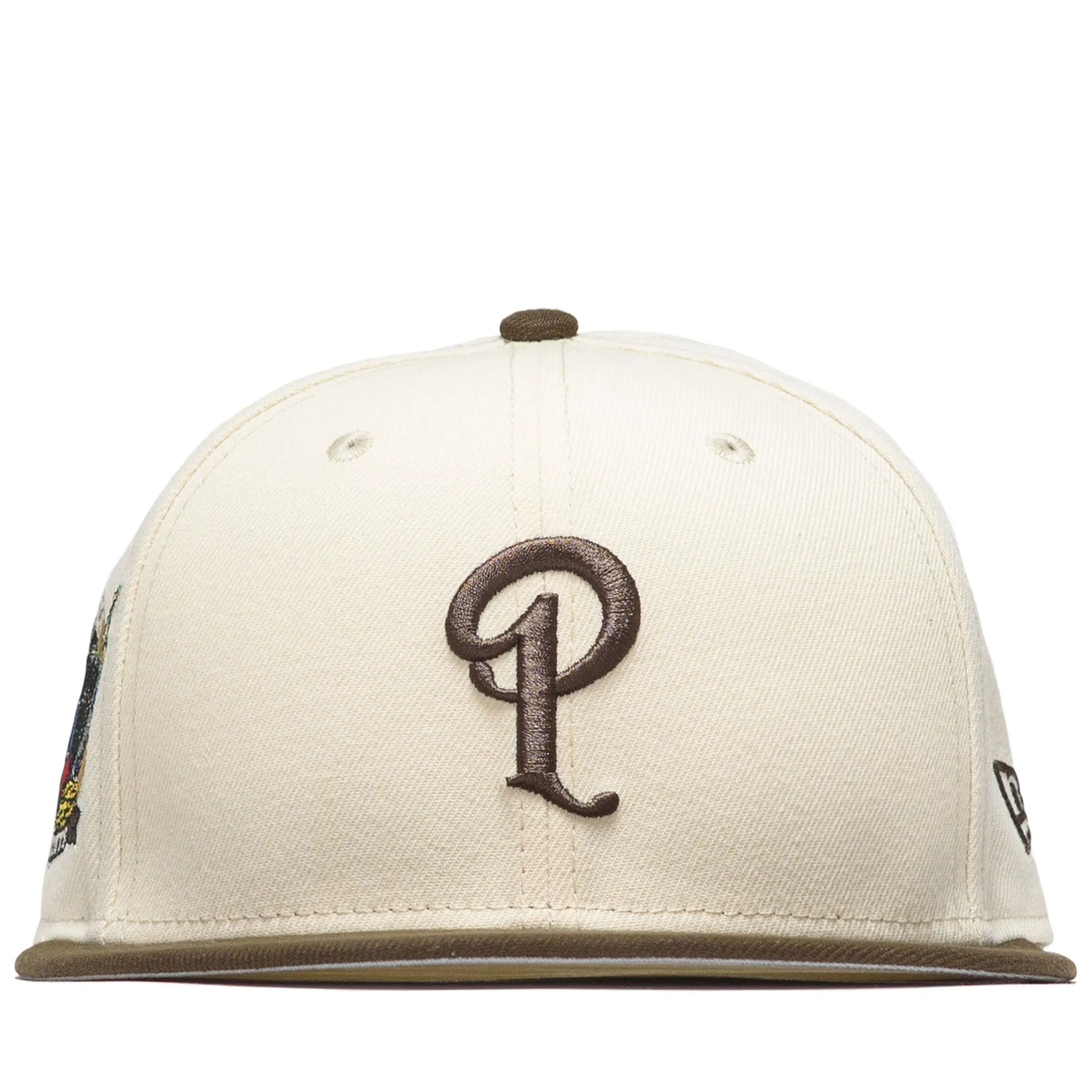 Politics x New Era City Series 59FIFTY Fitted Hat - Cream/Walnut