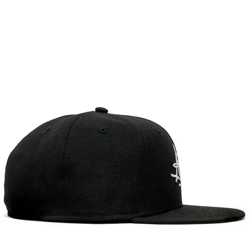 Politics x New Era Wool Graffiti 59FIFTY Fitted Hat - Black