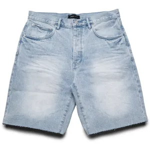 Purple Brand Ciel Blue Denim Shorts - Light Indigo