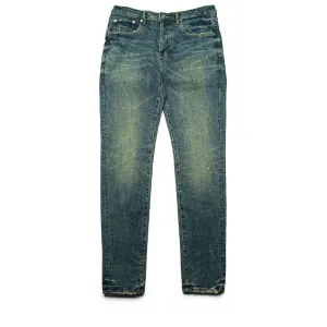 Purple Brand Dirty Patina Low Rise Skinny Jean - Dark Indigo