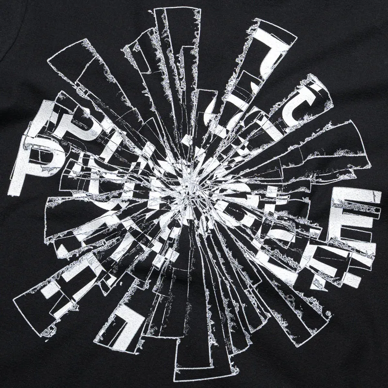 Purple Brand Shattered Tee - Black