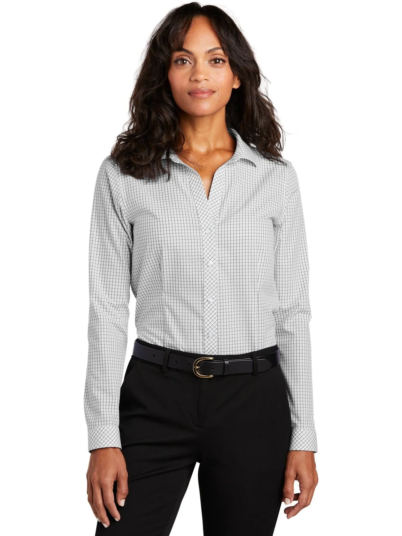 Red House Ladies Open Ground Check Non-Iron Shirt