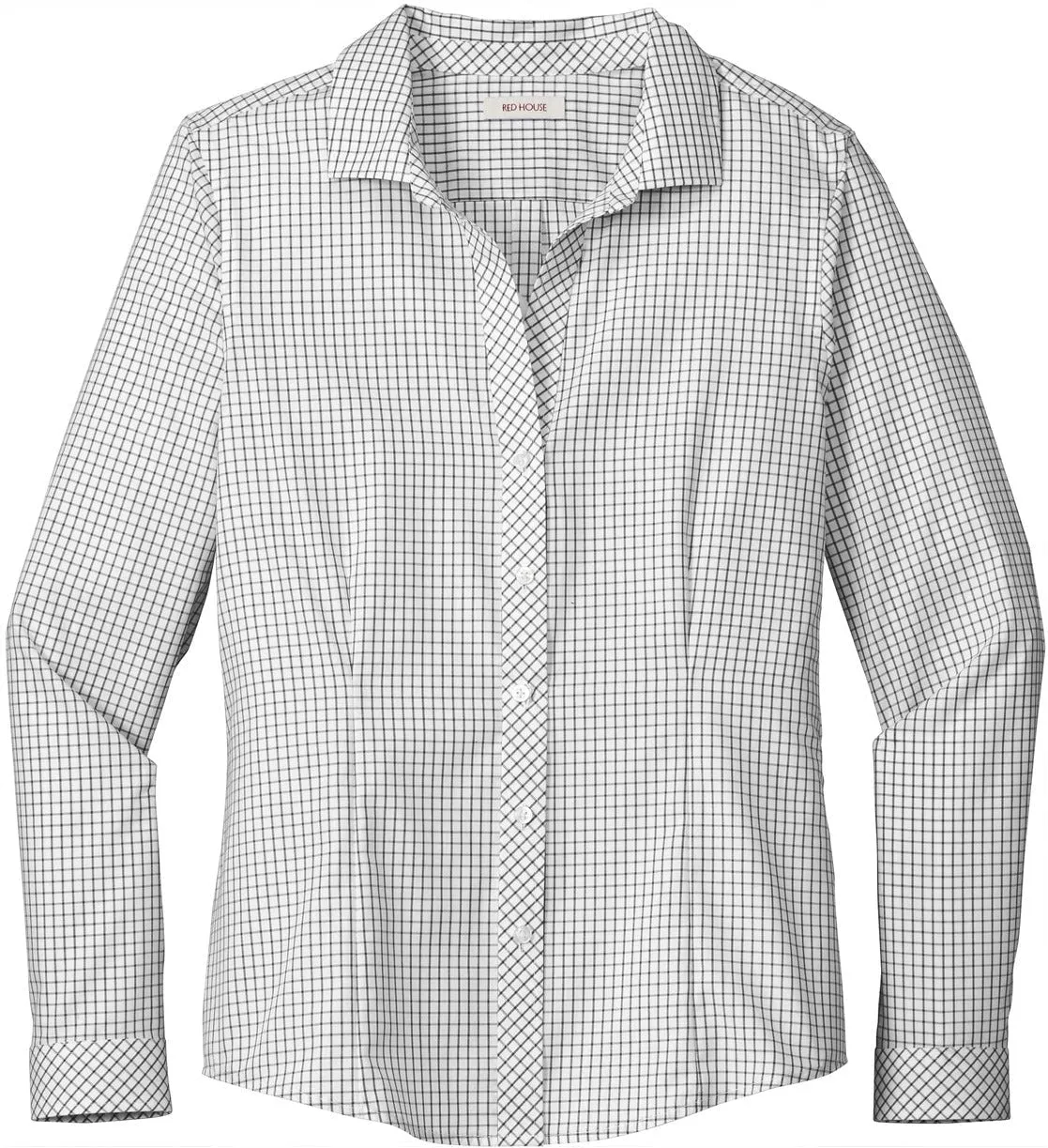 Red House Ladies Open Ground Check Non-Iron Shirt