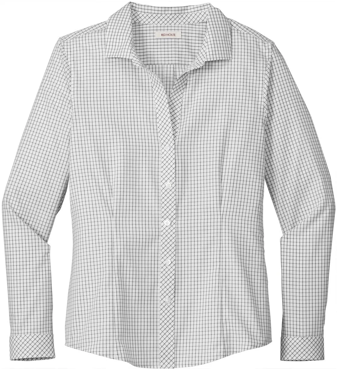 Red House Ladies Open Ground Check Non-Iron Shirt