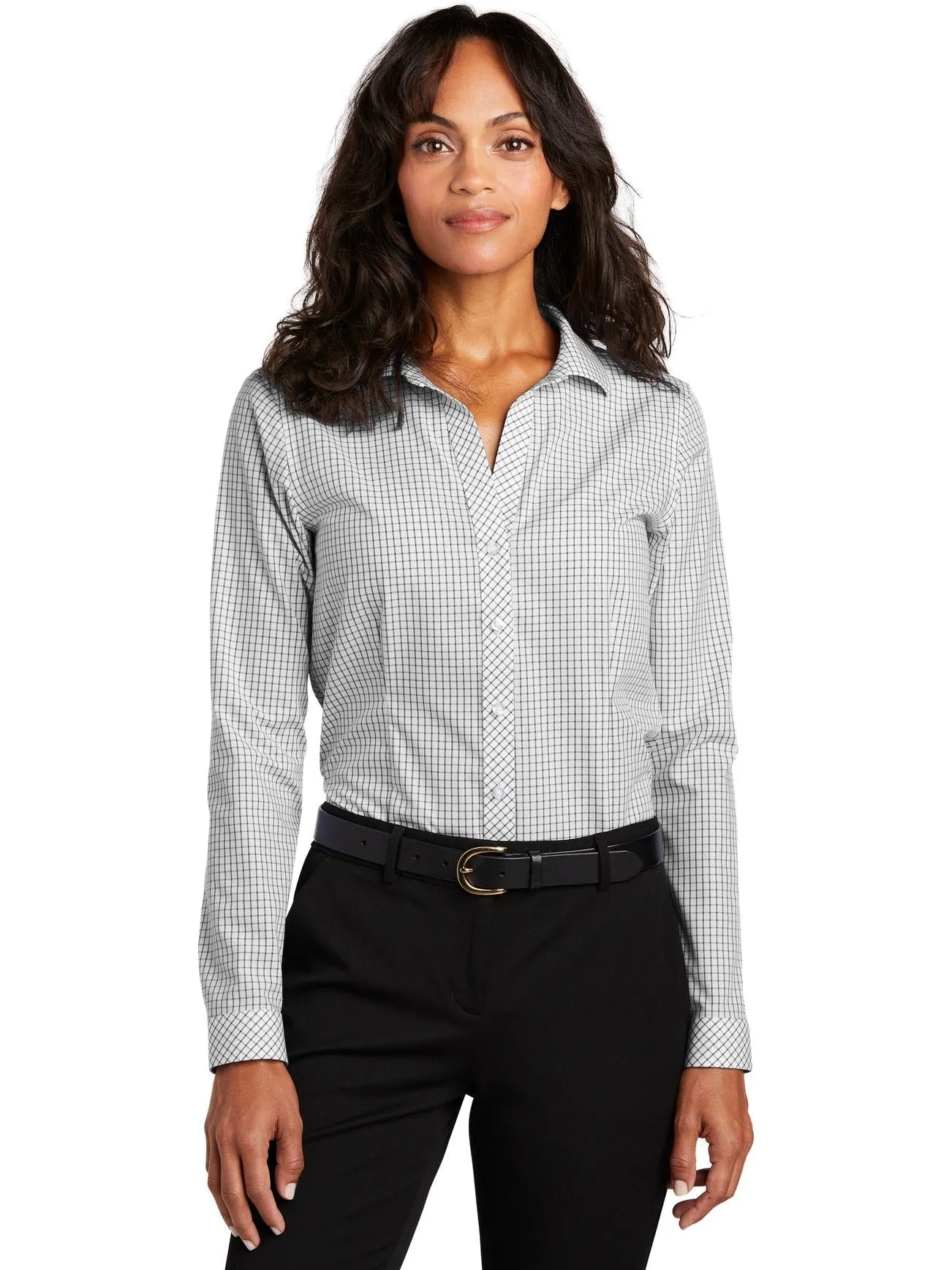 Red House Ladies Open Ground Check Non-Iron Shirt