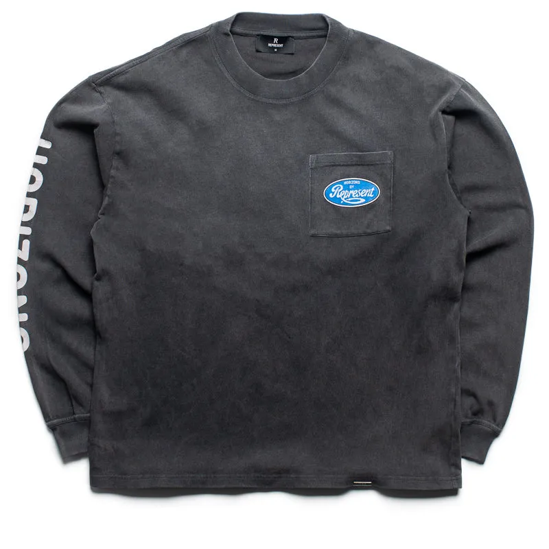 Represent Classic Parts L/S Tee - Aged Black