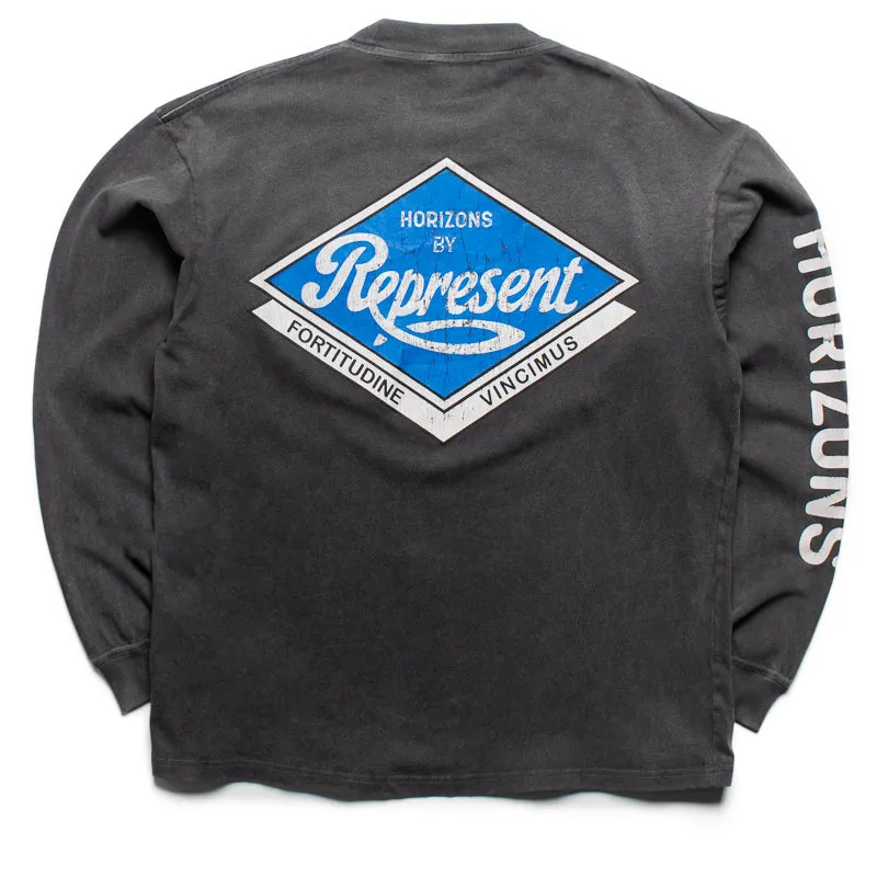 Represent Classic Parts L/S Tee - Aged Black