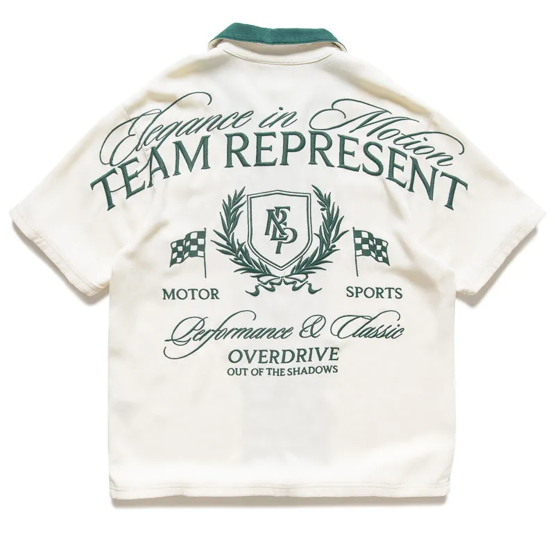 Represent Crest Shirt - Antique White