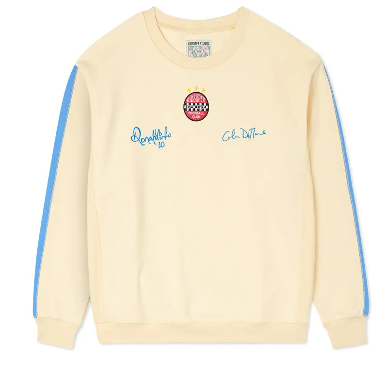 Ronaldinho x KidSuper Crewneck - Cream