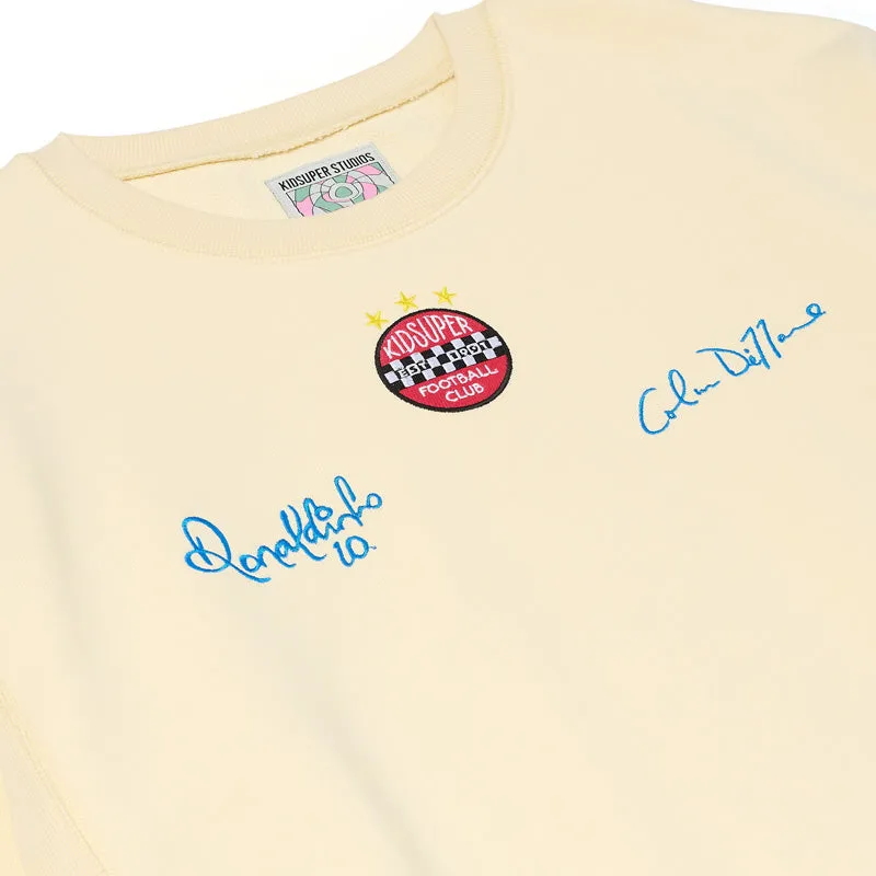 Ronaldinho x KidSuper Crewneck - Cream