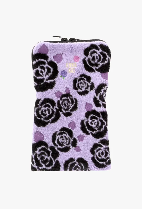 Rosebud Zipper Towel Pouch Annasui