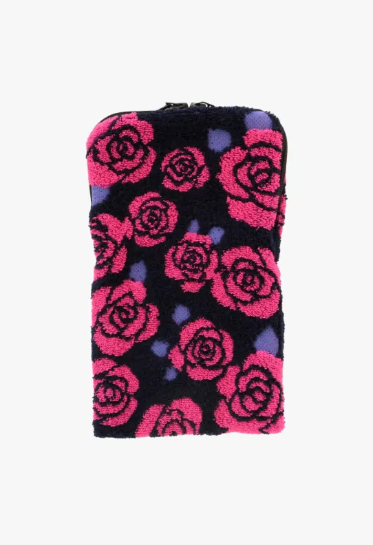 Rosebud Zipper Towel Pouch Annasui