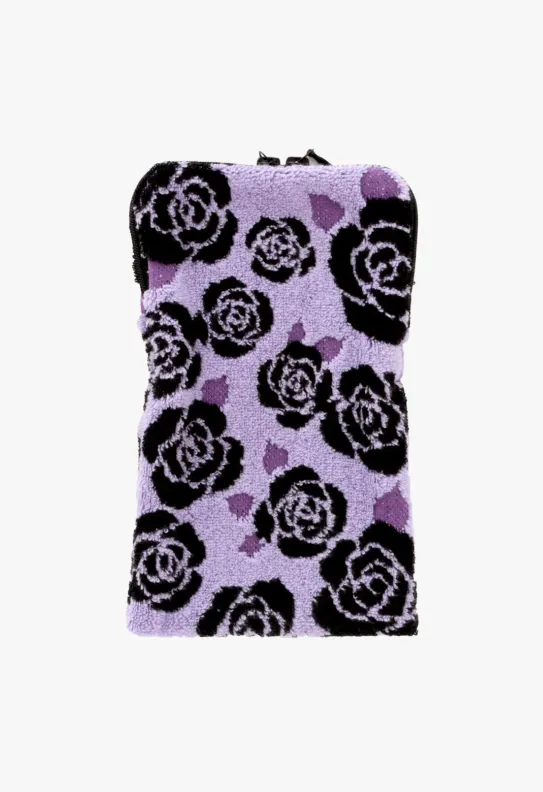 Rosebud Zipper Towel Pouch Annasui