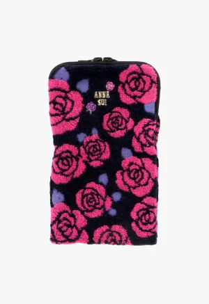 Rosebud Zipper Towel Pouch Annasui