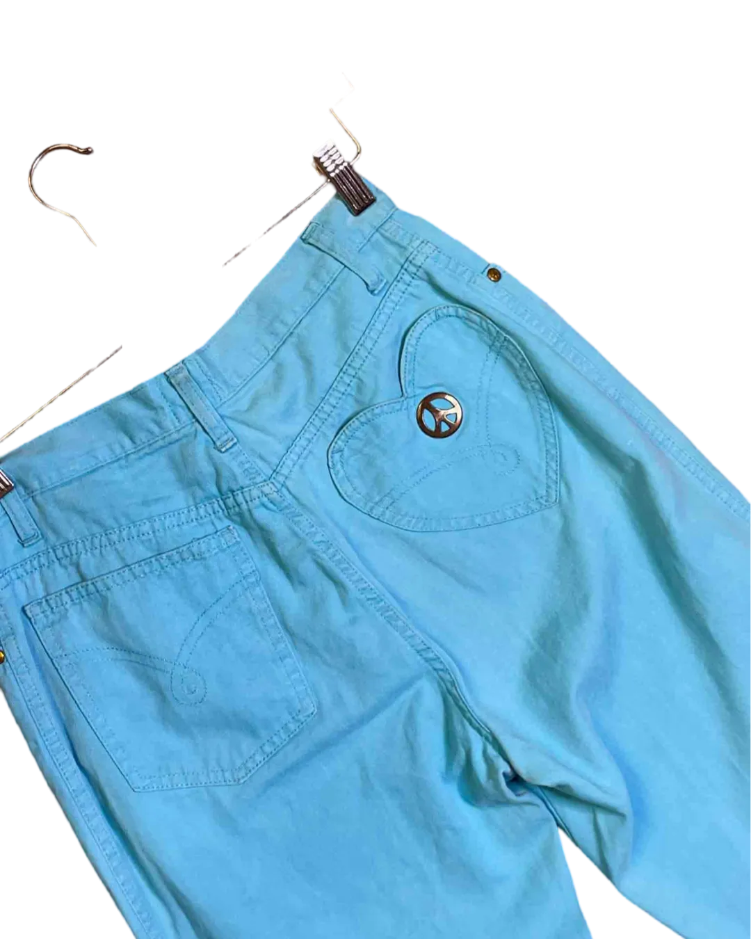 Size S -  Moschino Jeans Aqua Skinny Pants