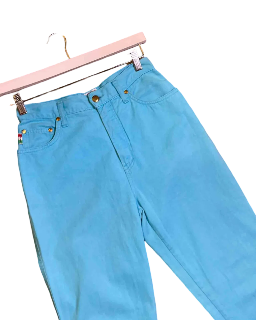 Size S -  Moschino Jeans Aqua Skinny Pants