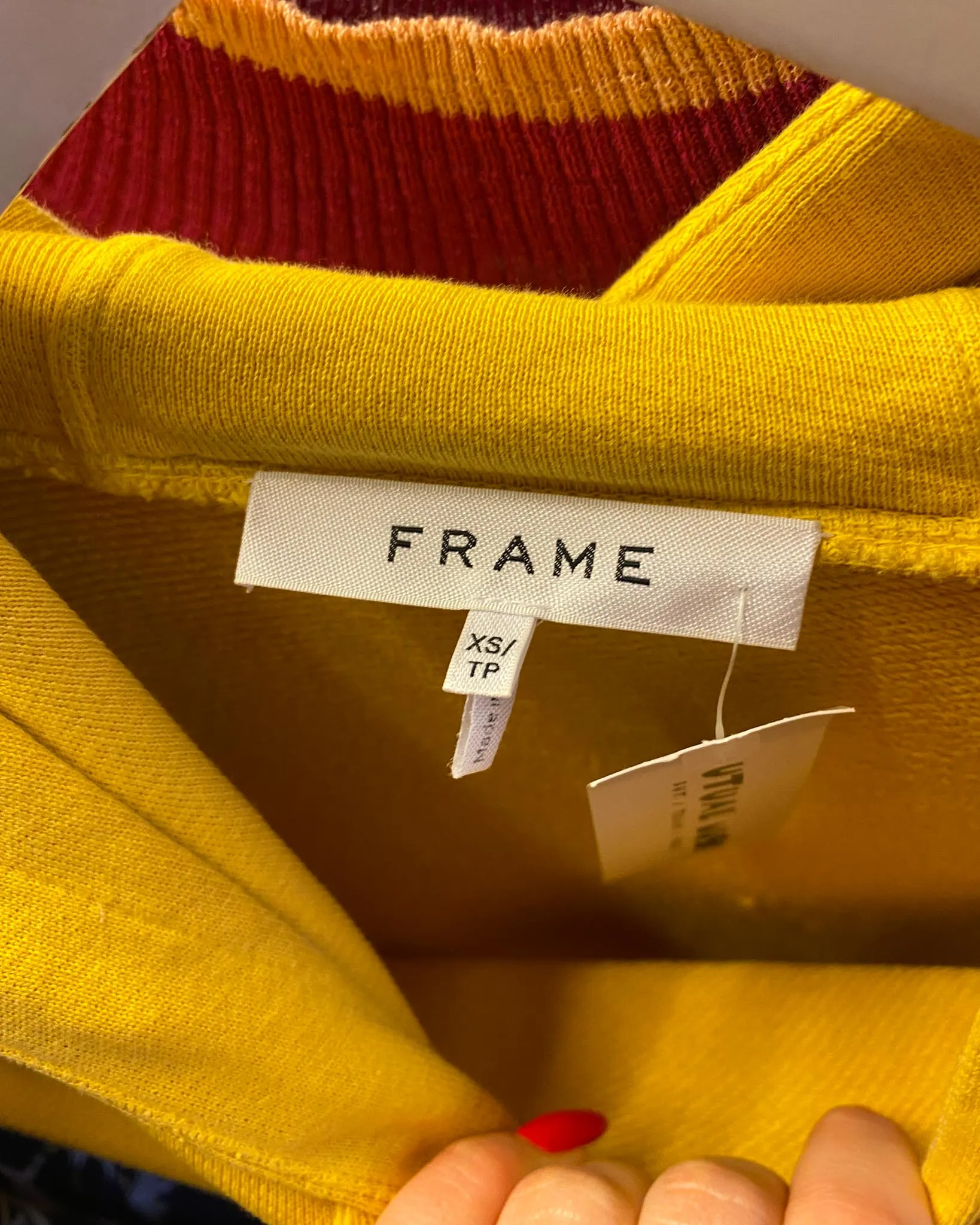 Size XS - Frame Denim Hoodie