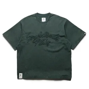 Song for the Mute x Adidas Washed Tee - Shadow Green