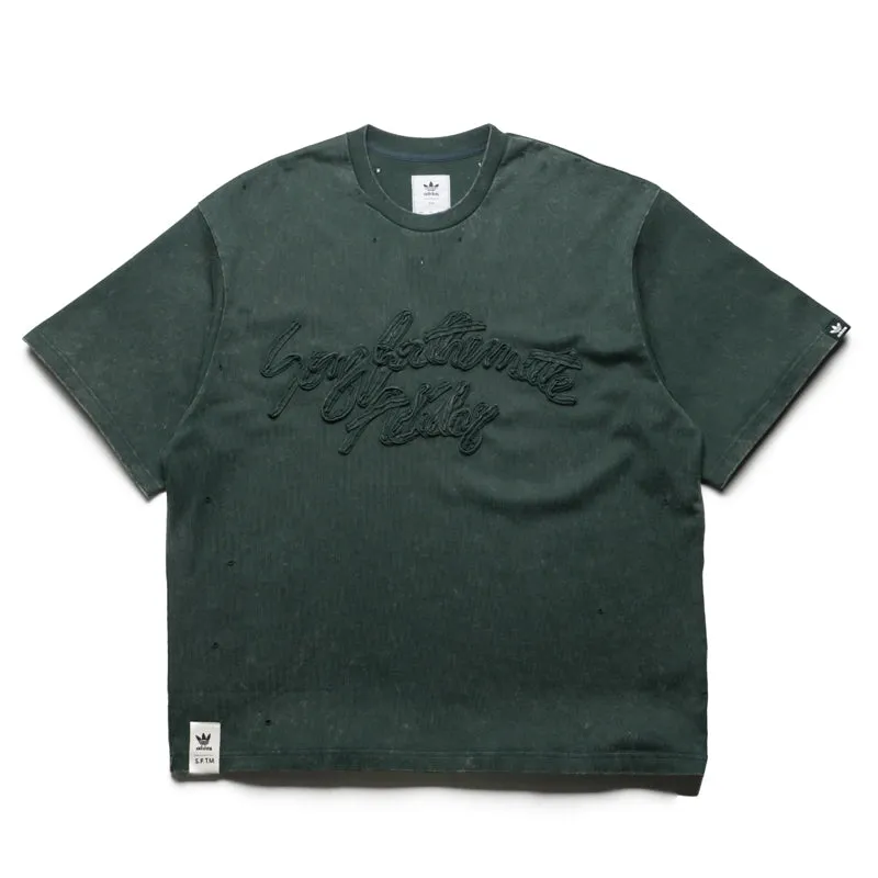 Song for the Mute x Adidas Washed Tee - Shadow Green