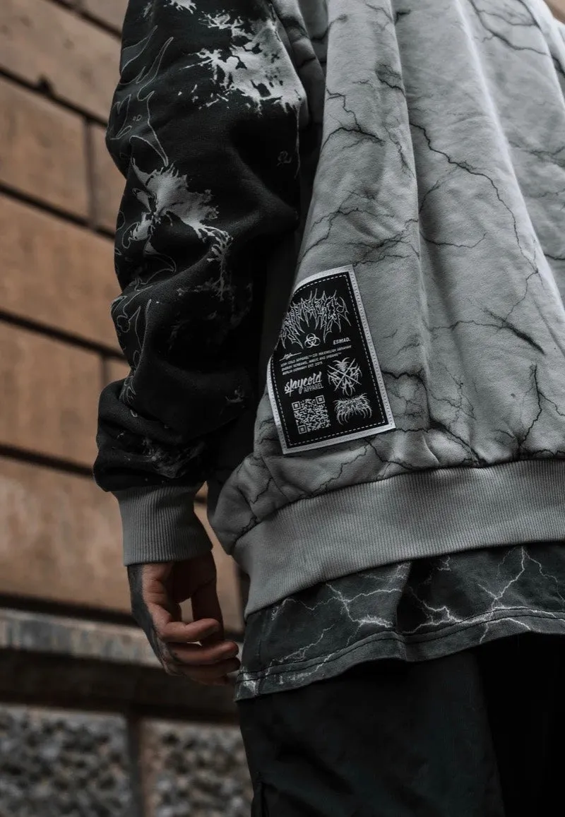 Stay Cold Apparel - Ghostface Heavy Oversized Acid Dye 400gsm - Hoodie