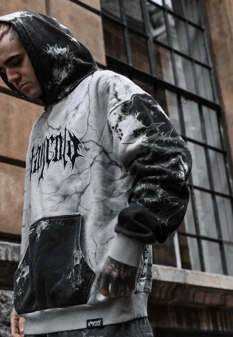 Stay Cold Apparel - Ghostface Heavy Oversized Acid Dye 400gsm - Hoodie