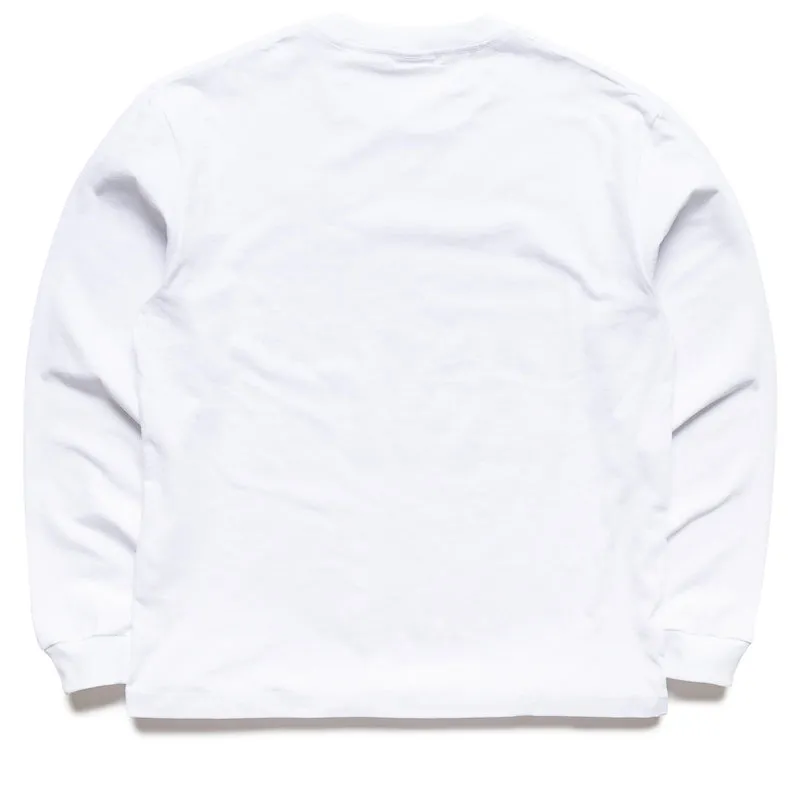 Students Golf Feel Good L/S Tee - White