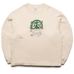 Students Golf Living On Earth L/S Tee - Nude