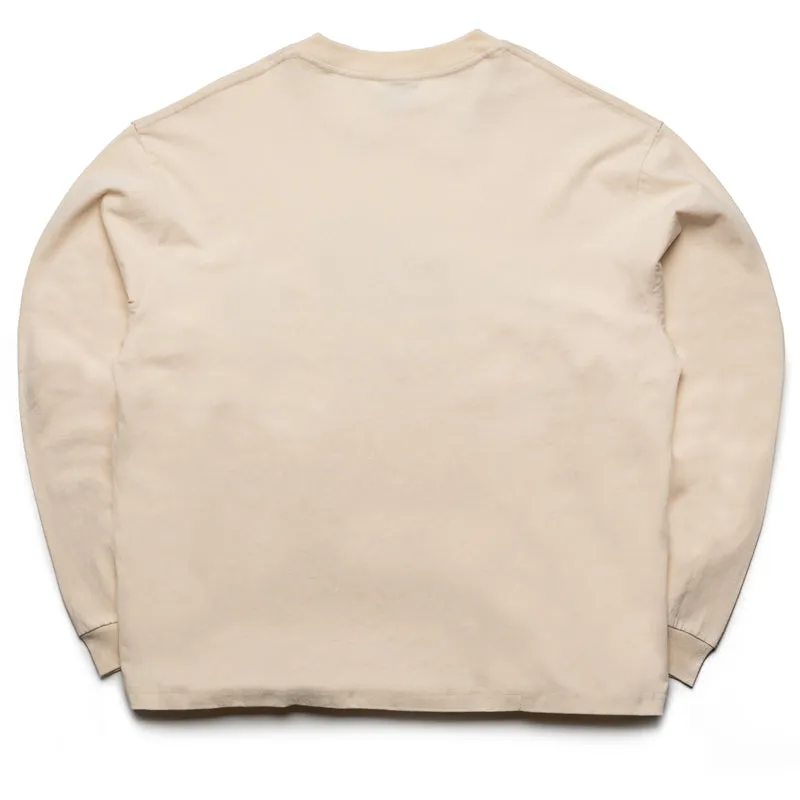Students Golf Living On Earth L/S Tee - Nude