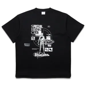Students Golf Spiritual Health Club Tee - Black