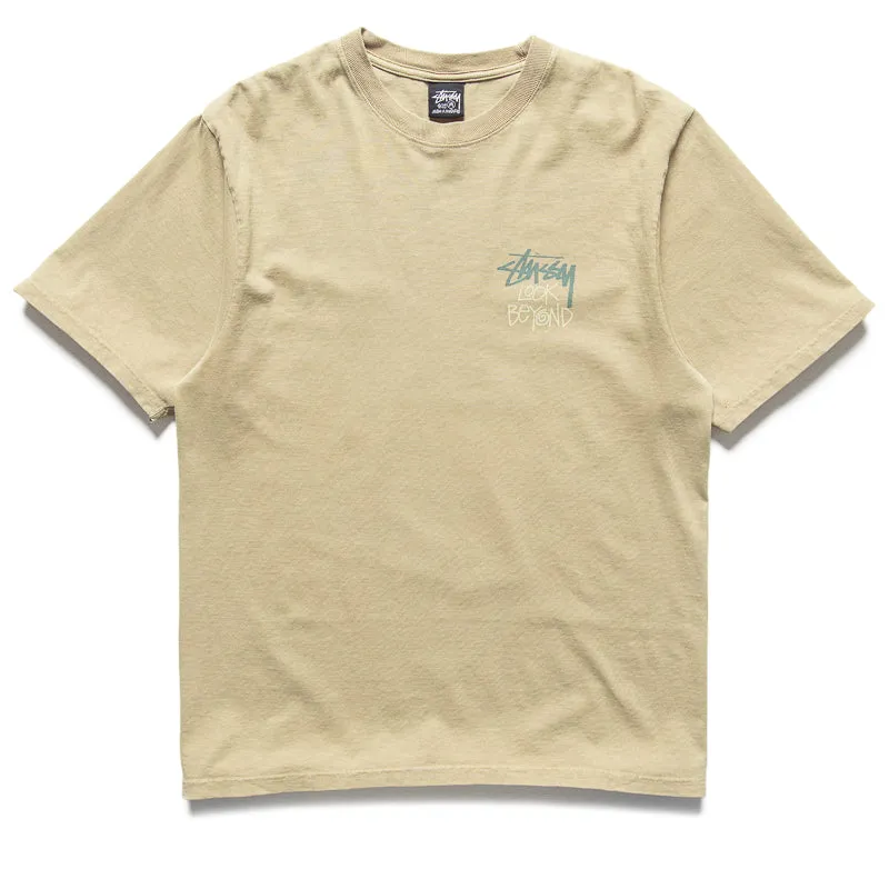 Stussy Look Beyond Pigment Dyed Tee - Elm