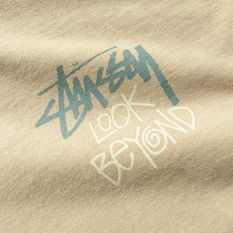 Stussy Look Beyond Pigment Dyed Tee - Elm