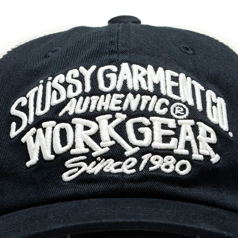 Stussy Low Profile Workgear Strapback - Black