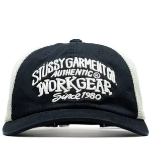 Stussy Low Profile Workgear Strapback - Black