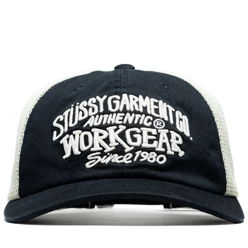 Stussy Low Profile Workgear Strapback - Black