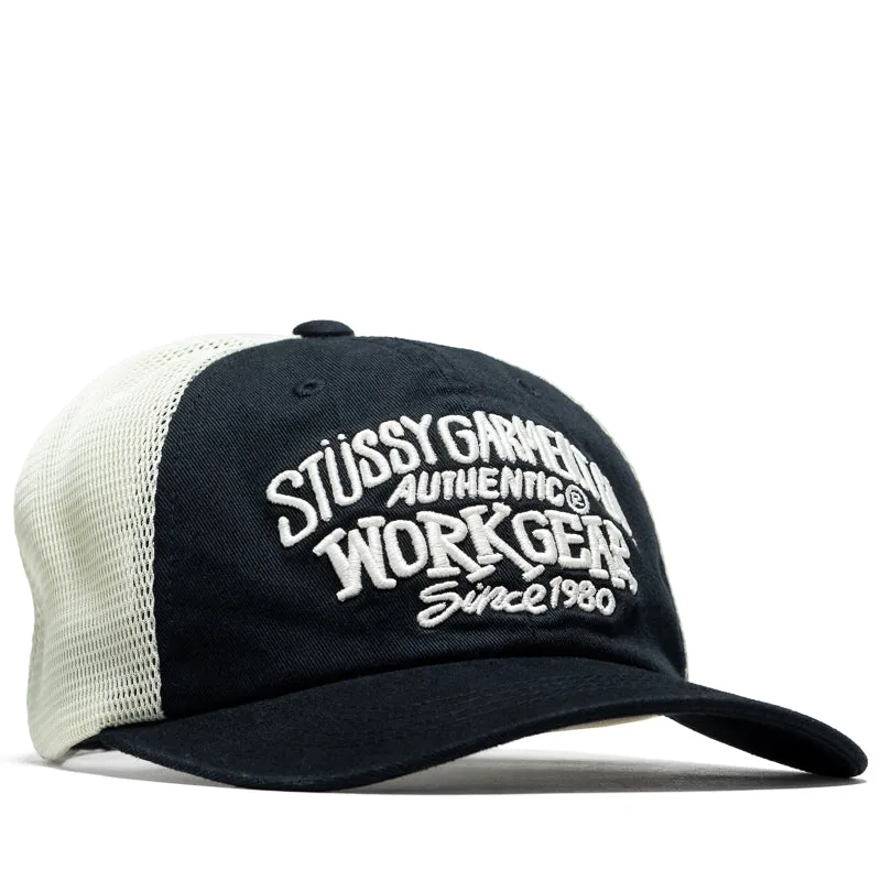 Stussy Low Profile Workgear Strapback - Black