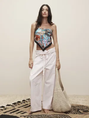 The White Lotus Twill Fisherman Pant Banana Republic