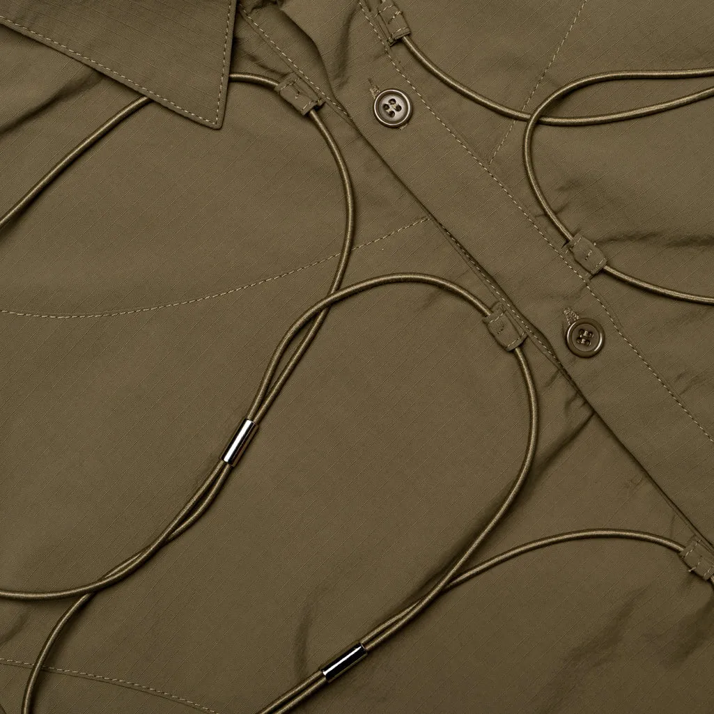 TOMBOGO Shock Cord Shirt - Olive