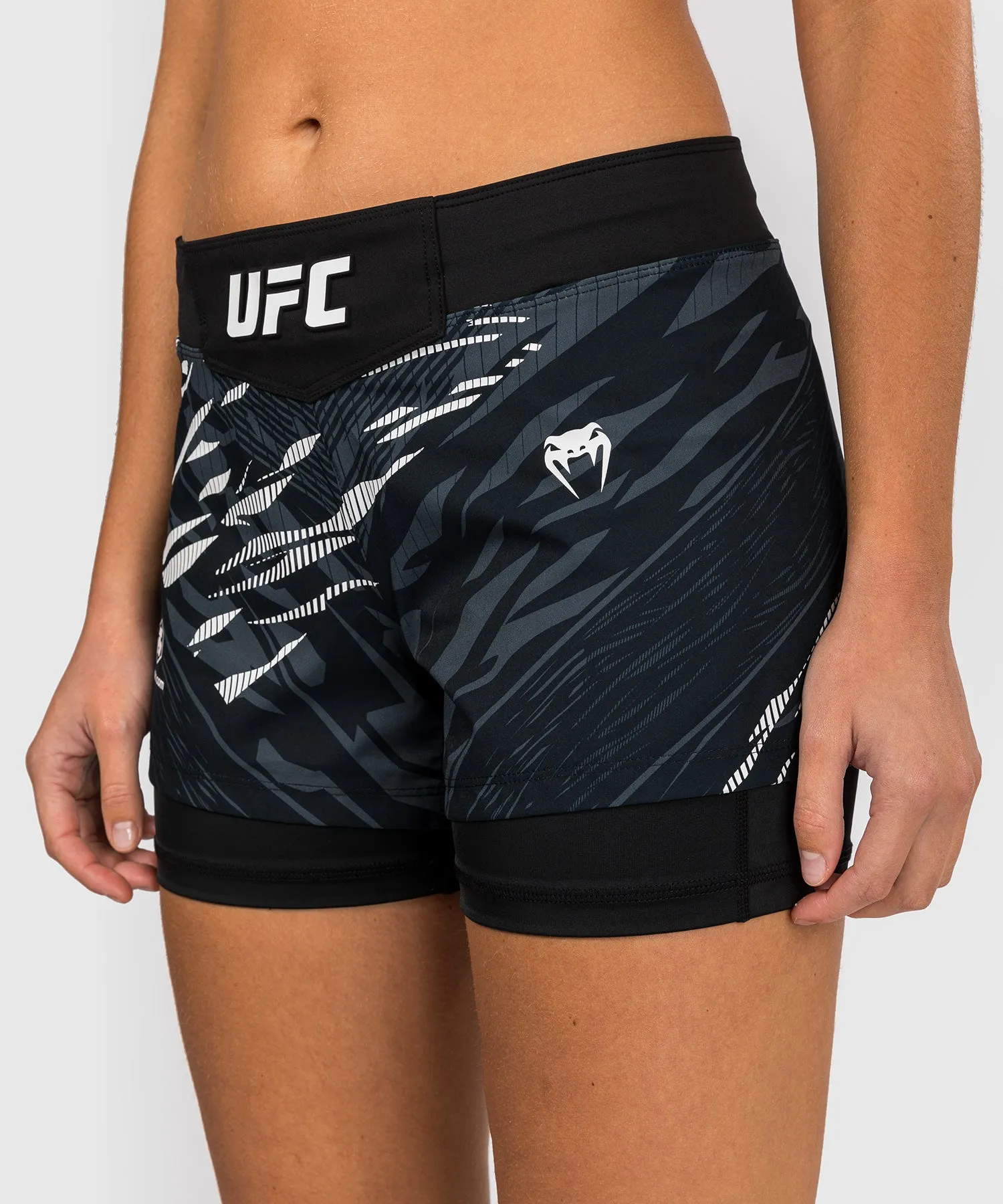 UFC Fusion by Venum Authentic Fight Night Women’s Fight Short - Black