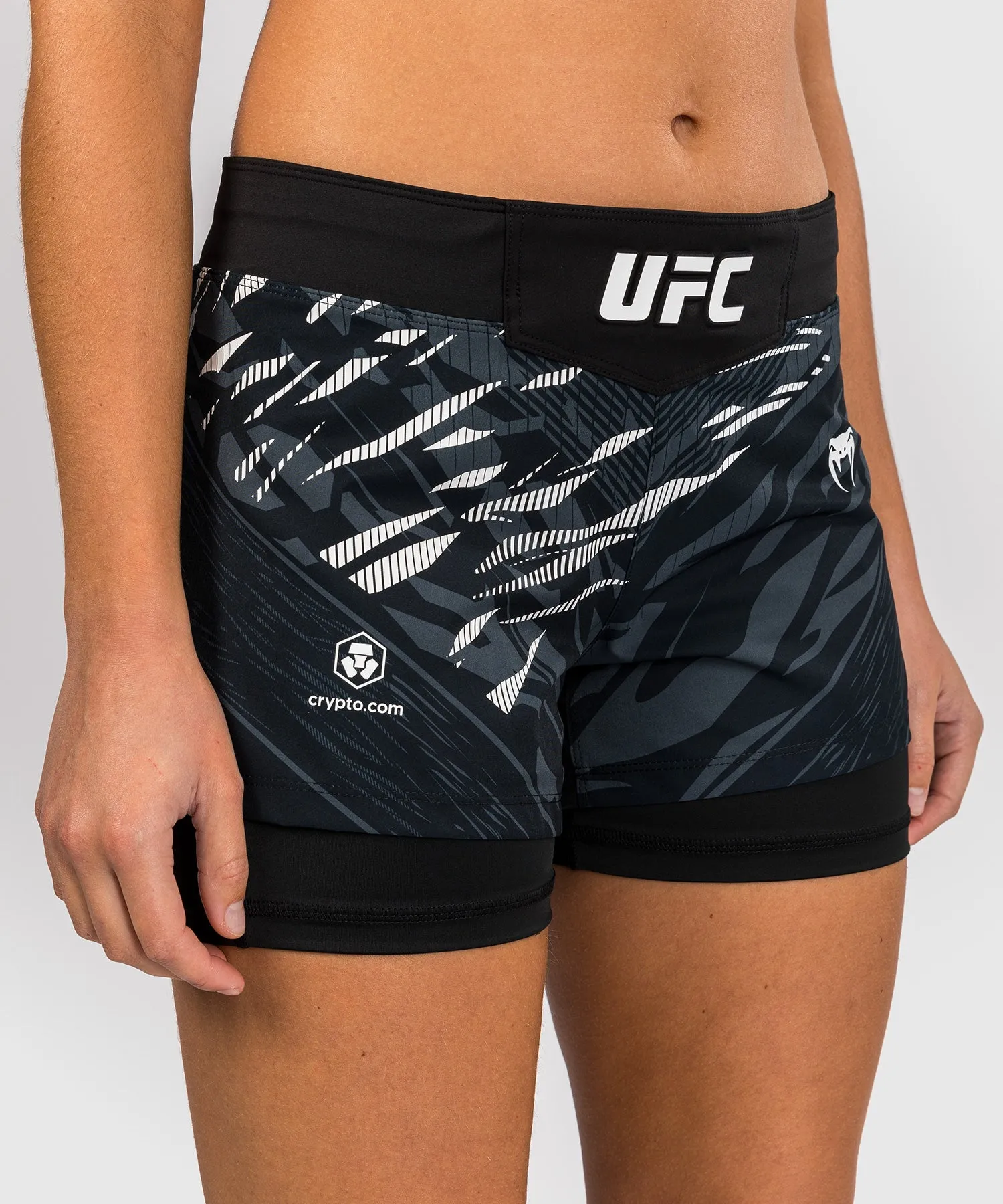 UFC Fusion by Venum Authentic Fight Night Women’s Fight Short - Black