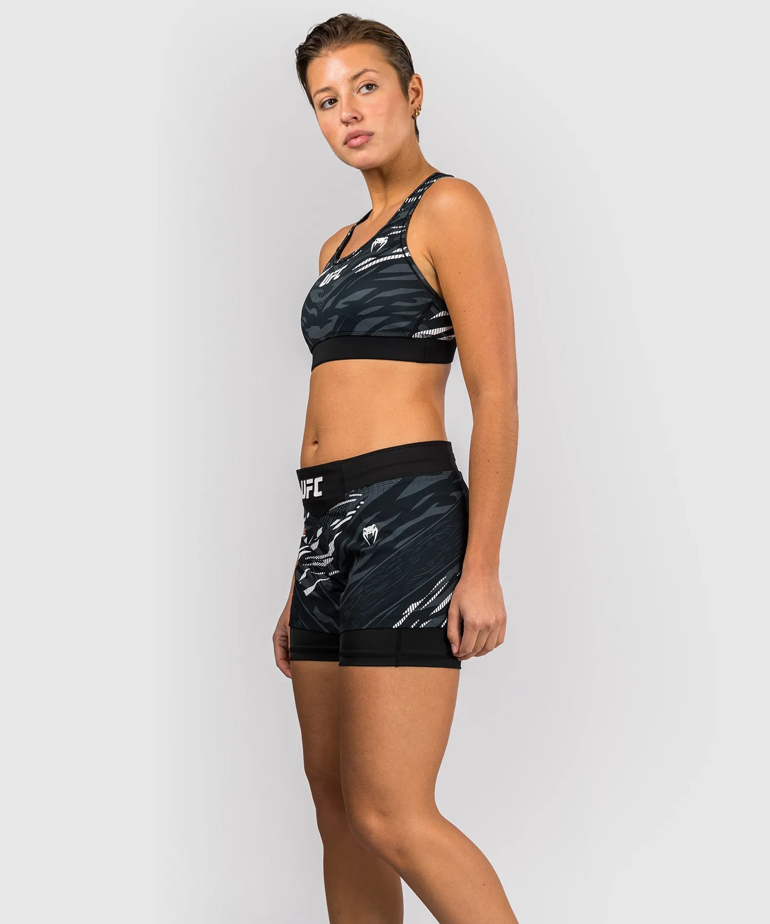 UFC Fusion by Venum Authentic Fight Night Women’s Fight Short - Black
