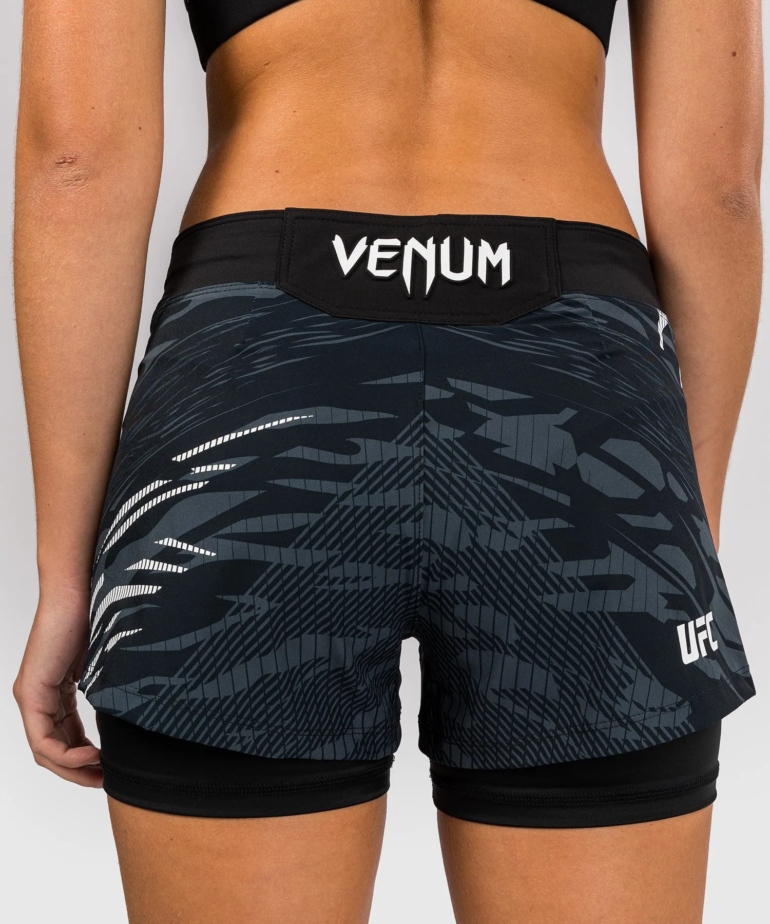 UFC Fusion by Venum Authentic Fight Night Women’s Fight Short - Black
