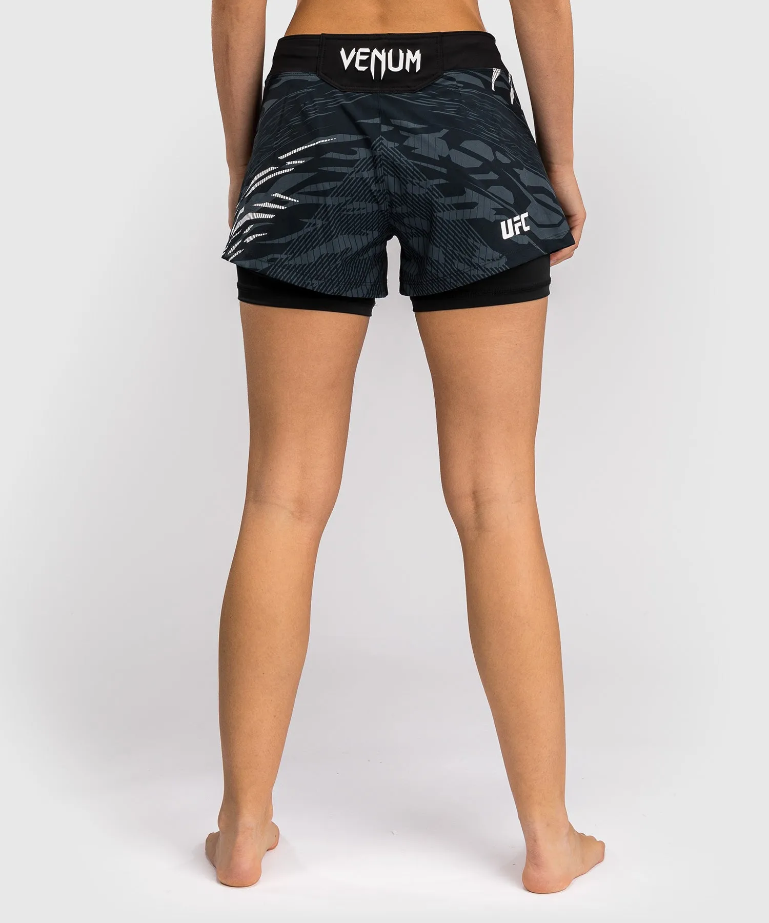 UFC Fusion by Venum Authentic Fight Night Women’s Fight Short - Black